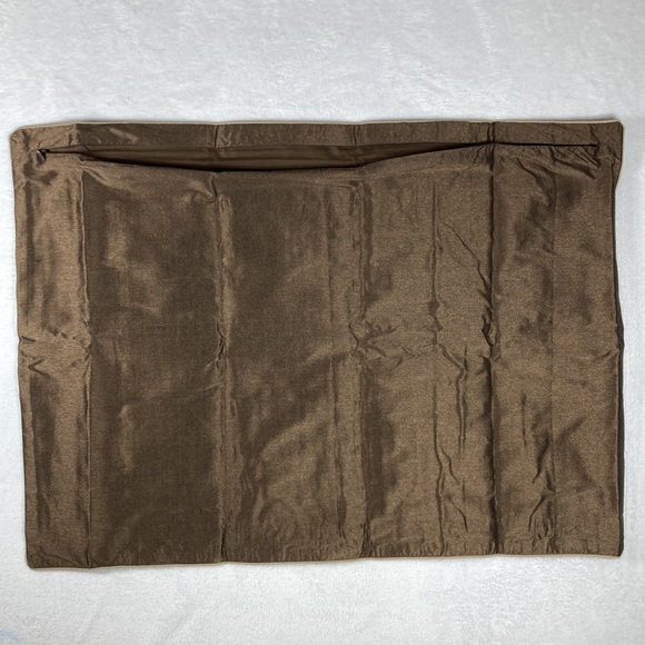 Hotel Collection Strata Standard Pillowsham Constructed Polyester Dk Brown - Picture 6 of 8